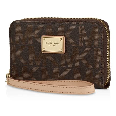 iphone wallet clutch michael kors|Michael Kors studded clutch.